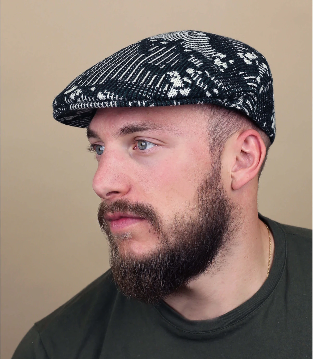 Kangol 504 Camo Rib Pine 3 Kangol 504 Camo Rib Pine