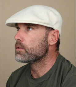 Kangol 504 Wool Blanc