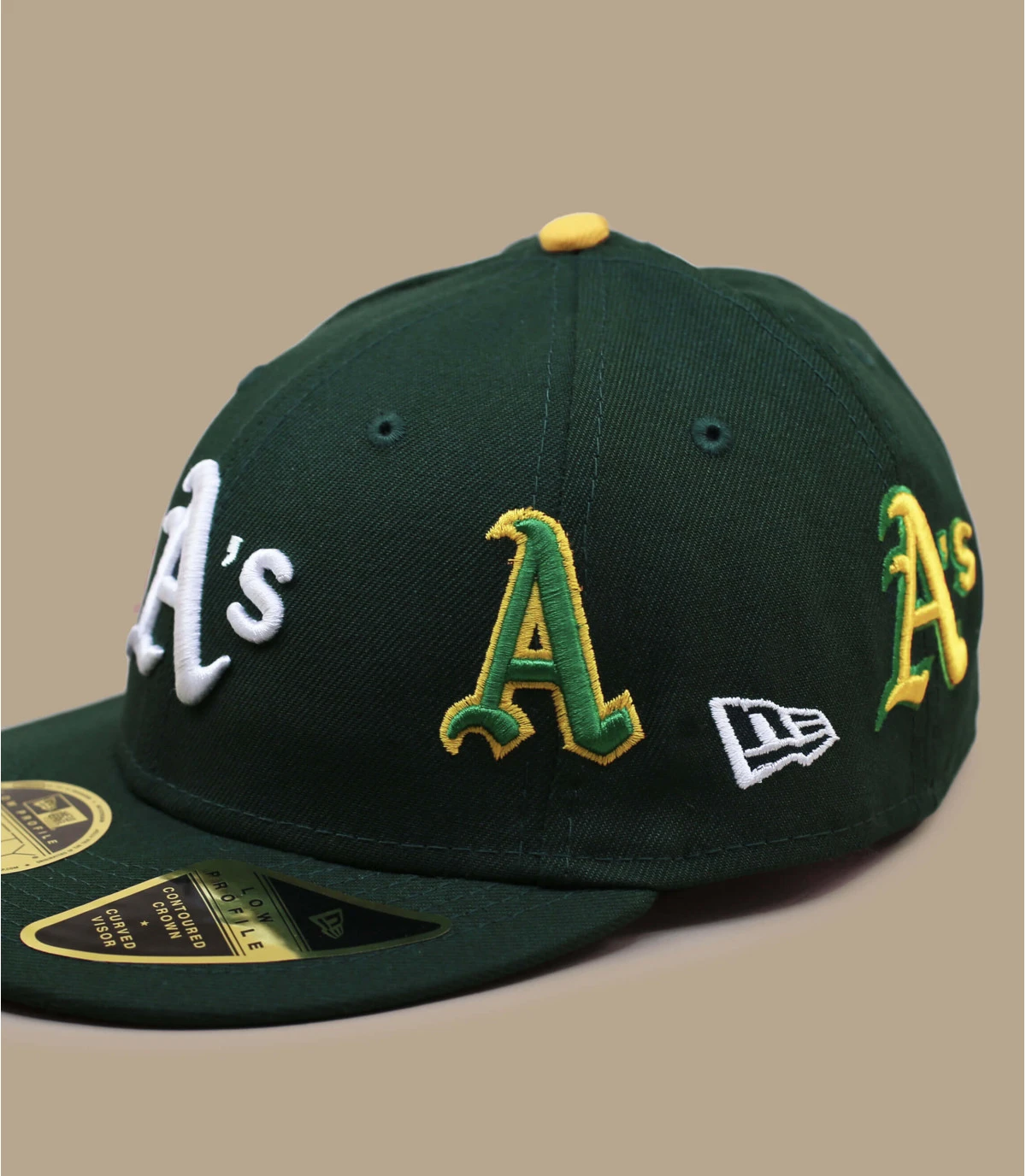 NEW ERA All Over Logo 5950 Low Profile Athletics 5 NEW ERA All Over Logo 5950 Low Profile Athletics – Image 3