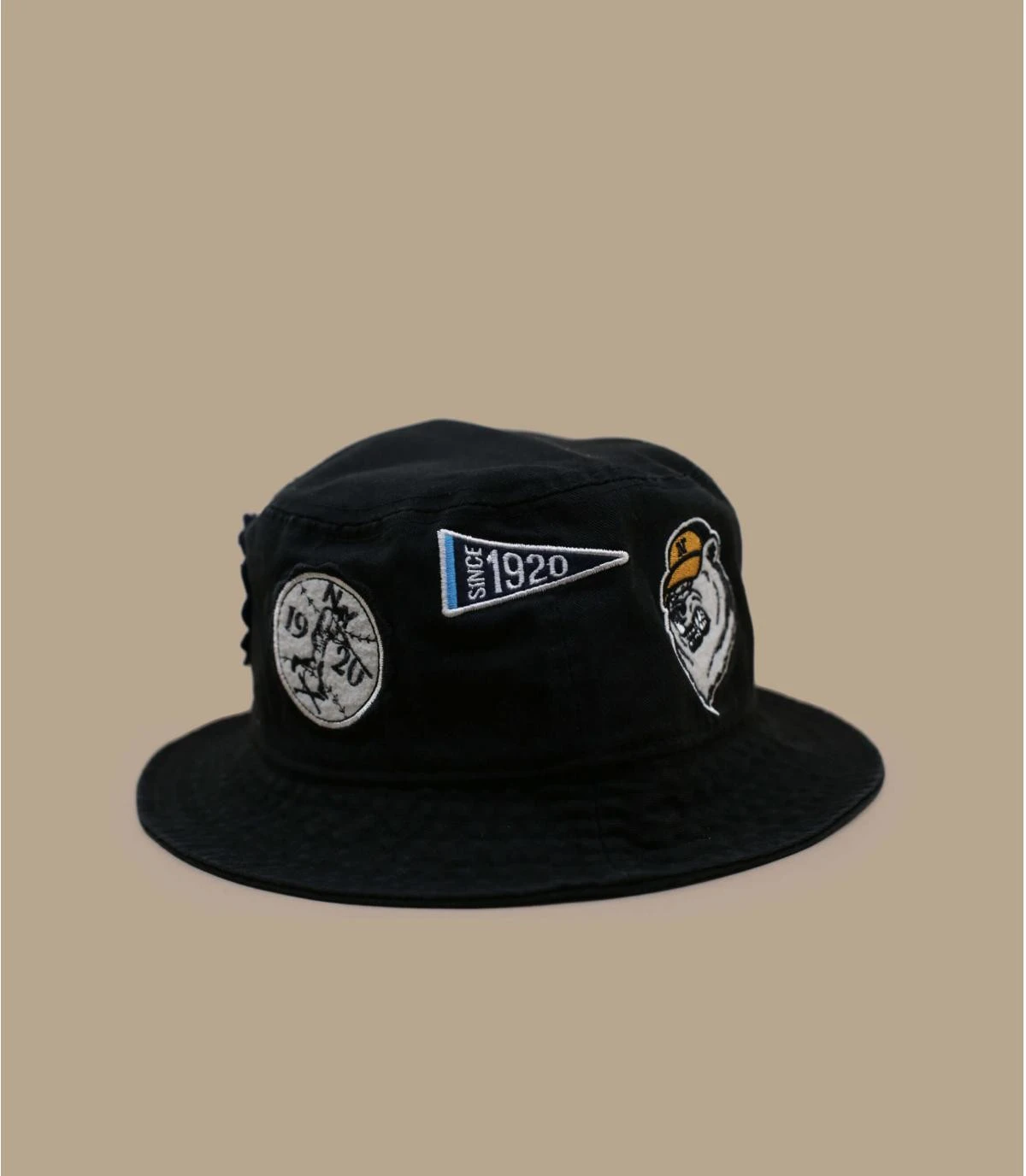 NEW ERA All Over Patch Bucket Black 7 NEW ERA All Over Patch Bucket Black – Image 5
