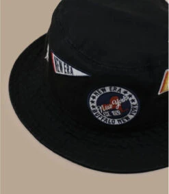 NEW ERA All Over Patch Bucket Black 13 NEW ERA All Over Patch Bucket Black -Headict all over patch bucket black 5