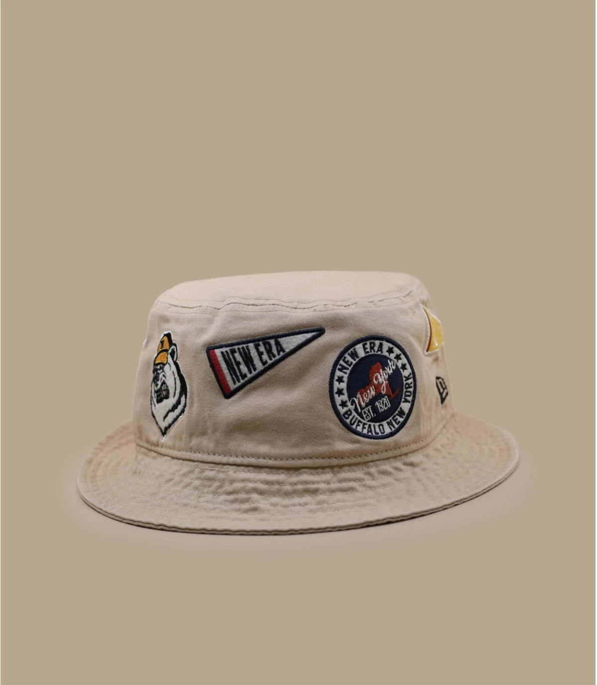 NEW ERA All Over Patch Bucket Milk 7 NEW ERA All Over Patch Bucket Milk – Image 5