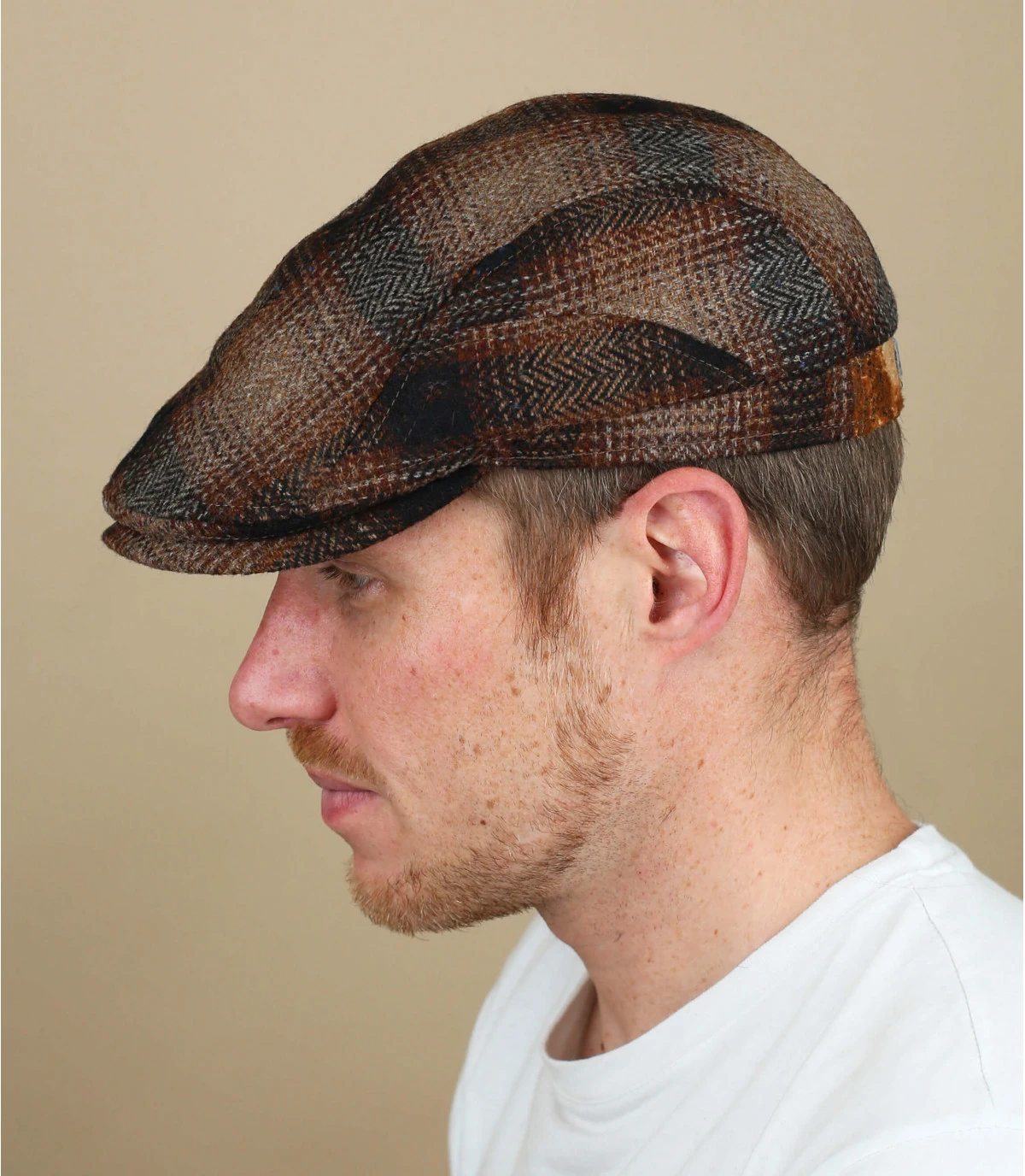 Belvedere Earflap Wool Beige Brown 3 Belvedere Earflap Wool Beige Brown