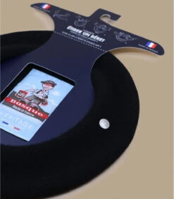 Beret Petit Basque Noir 7 Beret Petit Basque Noir -Headict beret petit basque noir 2