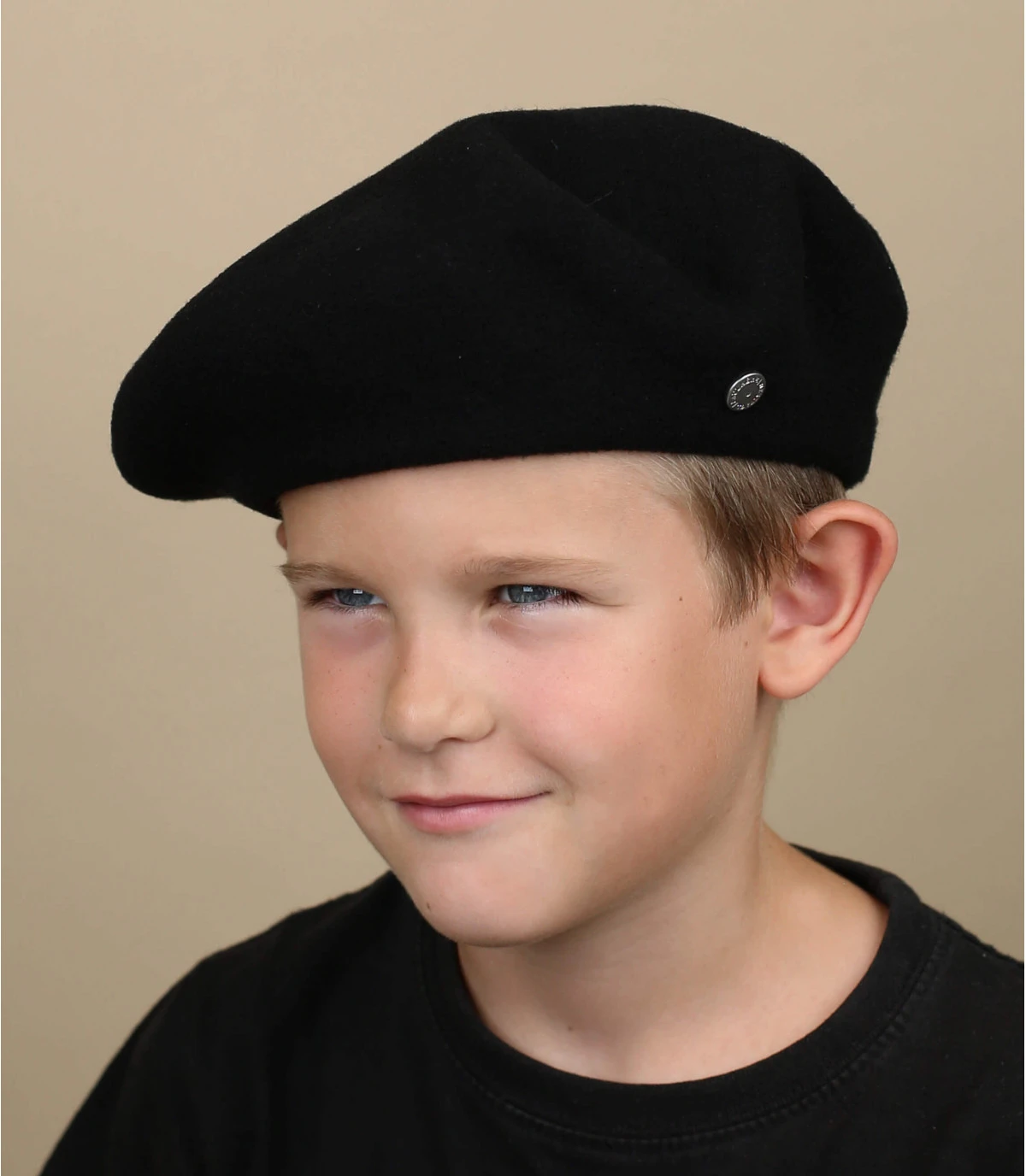 Beret Petit Basque Noir 3 Beret Petit Basque Noir