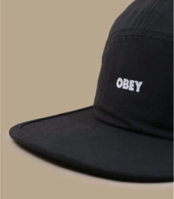 OBEY Bold Tech Camp Black -Headict bold tech camp black 2