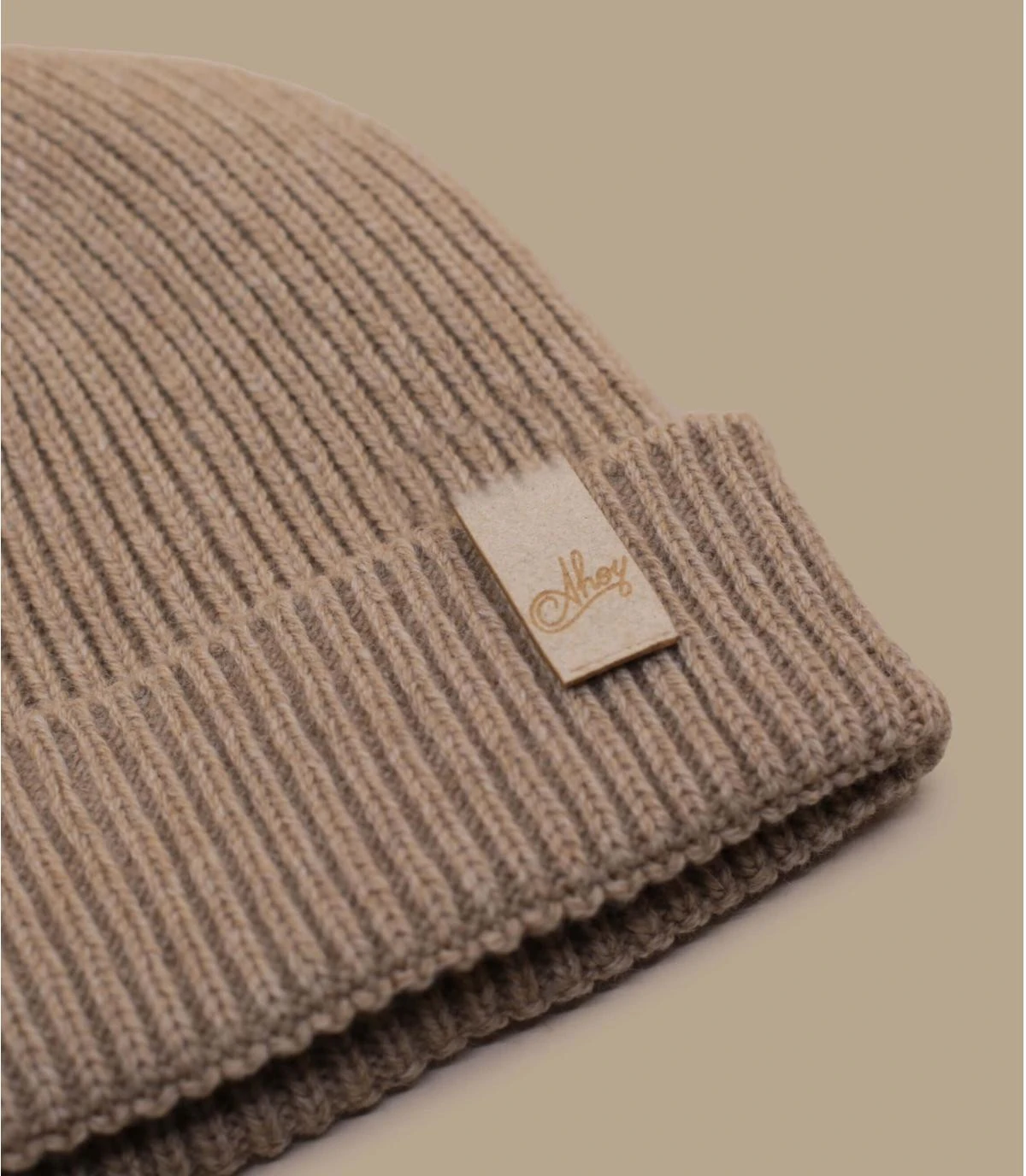 Bonnet Ahoy Camel Beige. Eco & Fabriqué En France 4 Bonnet Ahoy Camel Beige. Eco & Fabriqué En France – Image 2