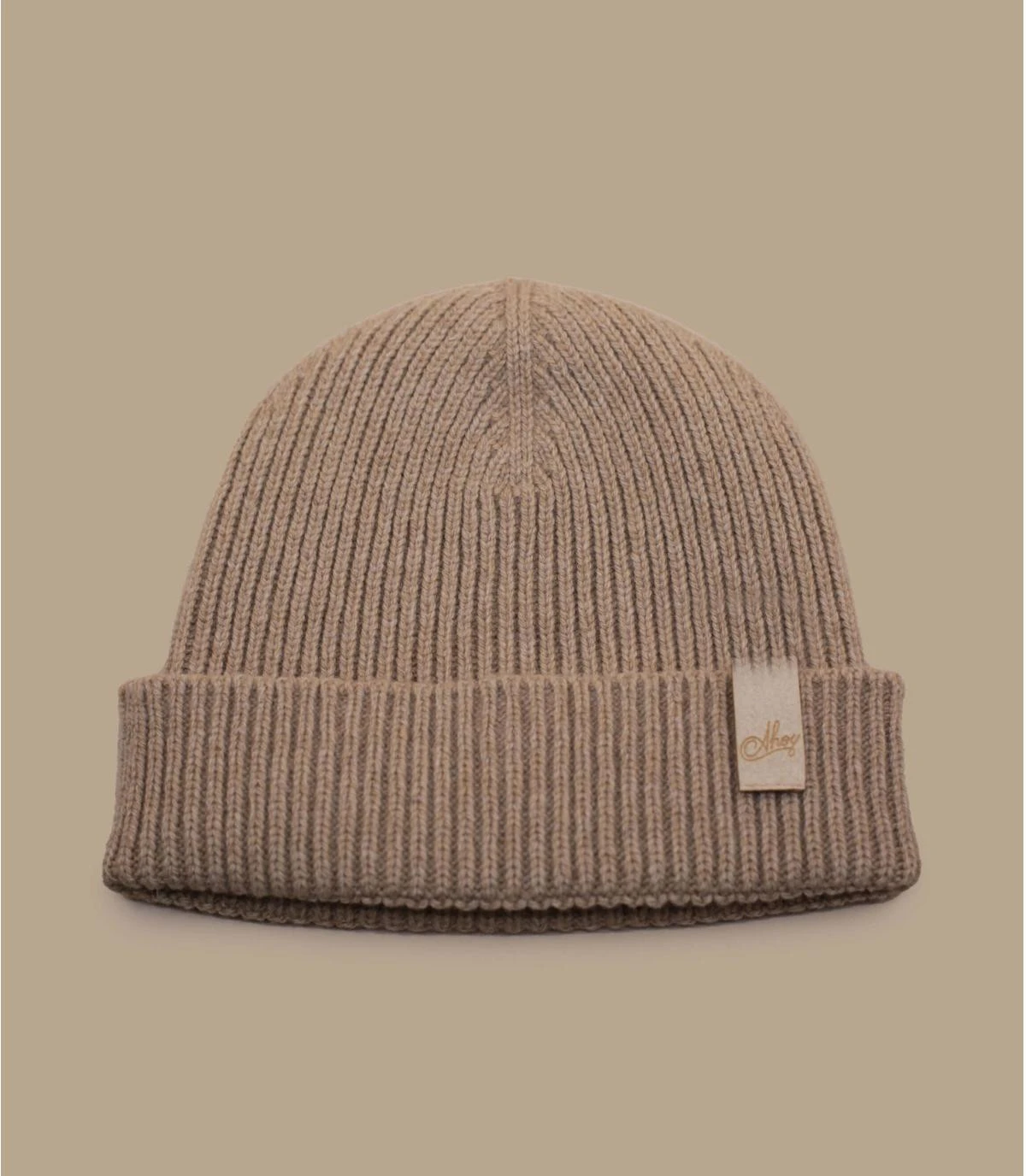 Bonnet Ahoy Camel Beige. Eco & Fabriqué En France 3 Bonnet Ahoy Camel Beige. Eco & Fabriqué En France
