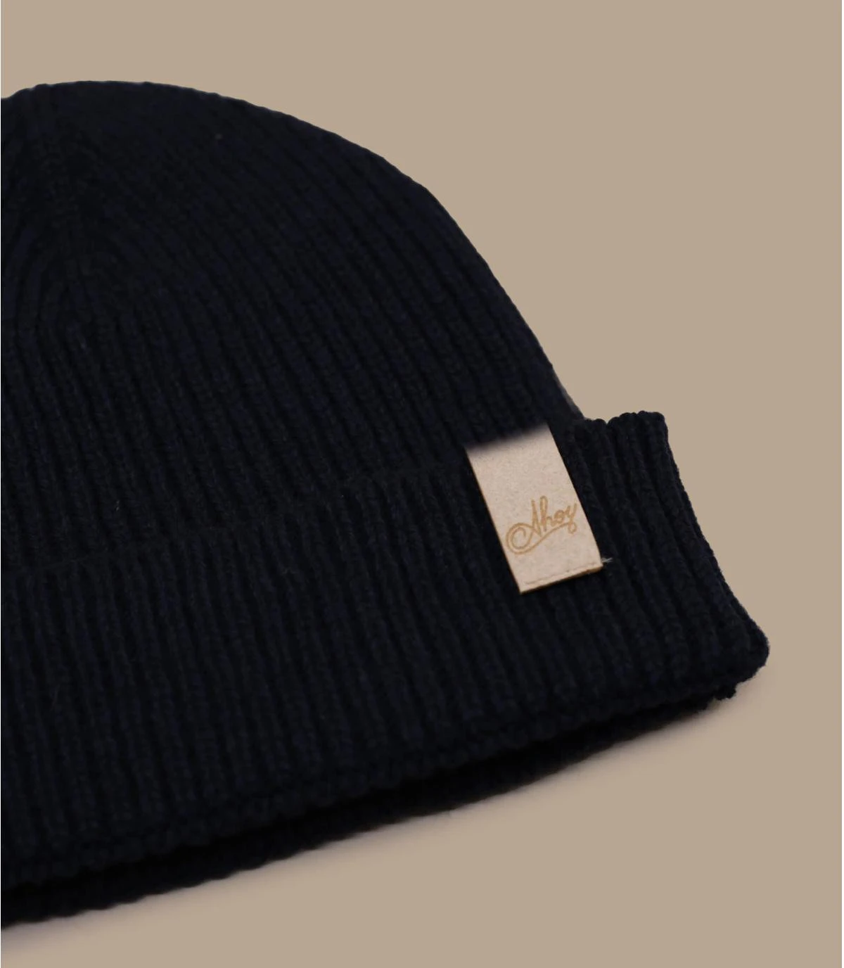 Bonnet Ahoy Navy Beige. Eco & Fabriqué En France 4 Bonnet Ahoy Navy Beige. Eco & Fabriqué En France – Image 2