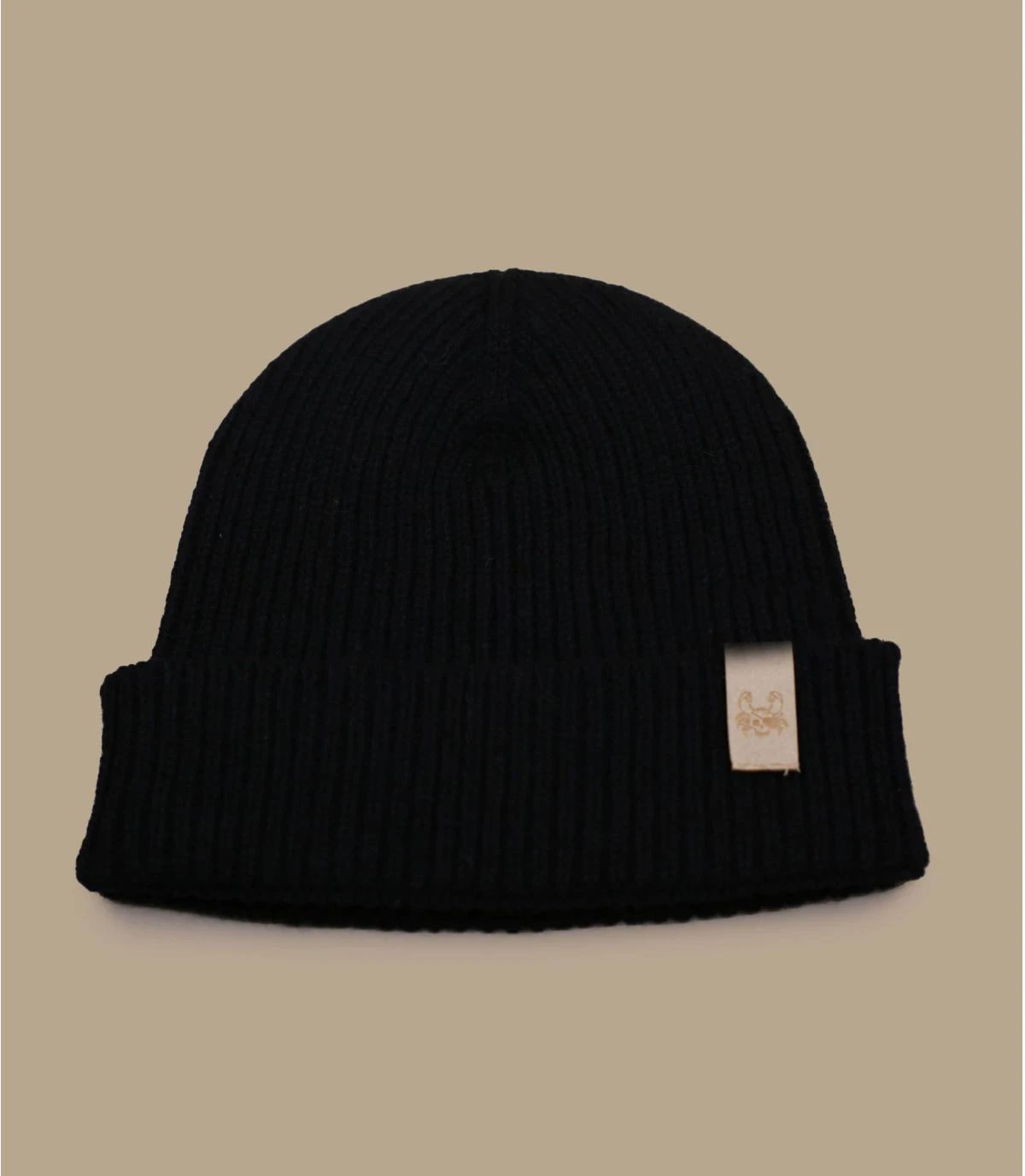 Bonnet Ocean Legend Black Beige. Eco & Fabriqué En France 3 Bonnet Ocean Legend Black Beige. Eco & Fabriqué En France