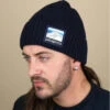 Patagonia Brodeo Beanie Navy Blue