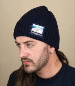 Patagonia Brodeo Beanie Navy Blue