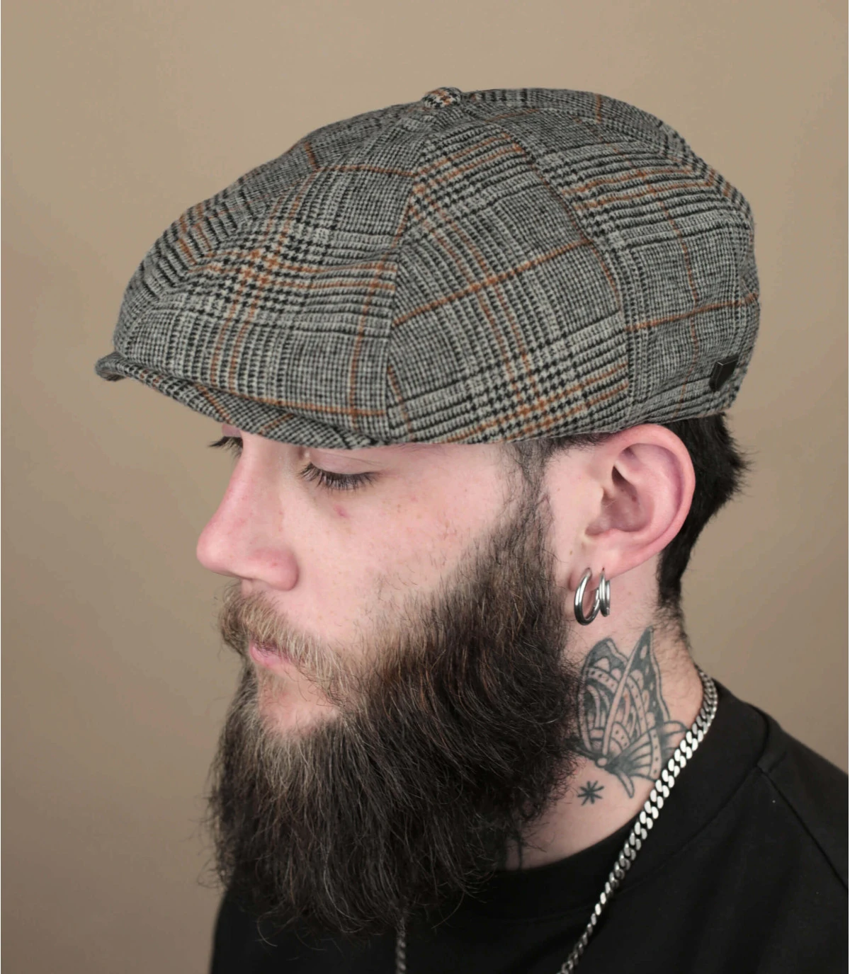 Brixton Brood Off White Black Paradise Orange 3 Brixton Brood Off White Black Paradise Orange