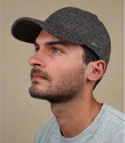 Stetson California Plano Woolrich Gris Foncé