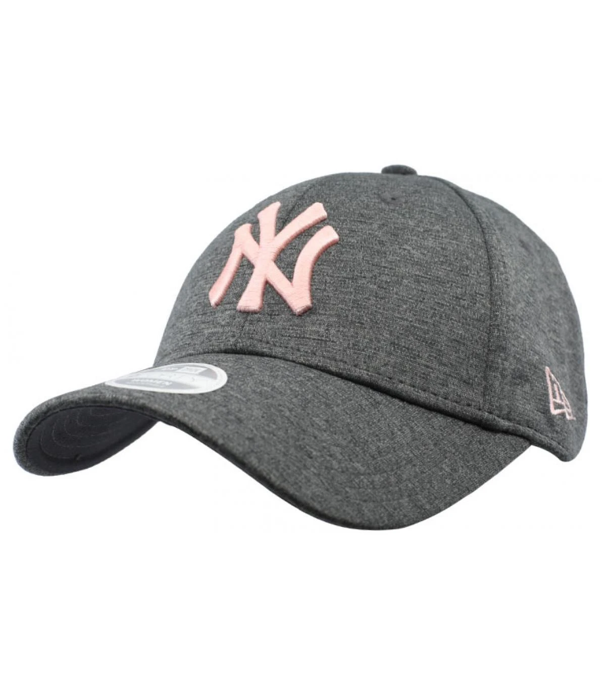 NEW ERA Casquette NY Woman Tech Jersey Gray Pink 4 NEW ERA Casquette NY Woman Tech Jersey Gray Pink – Image 2