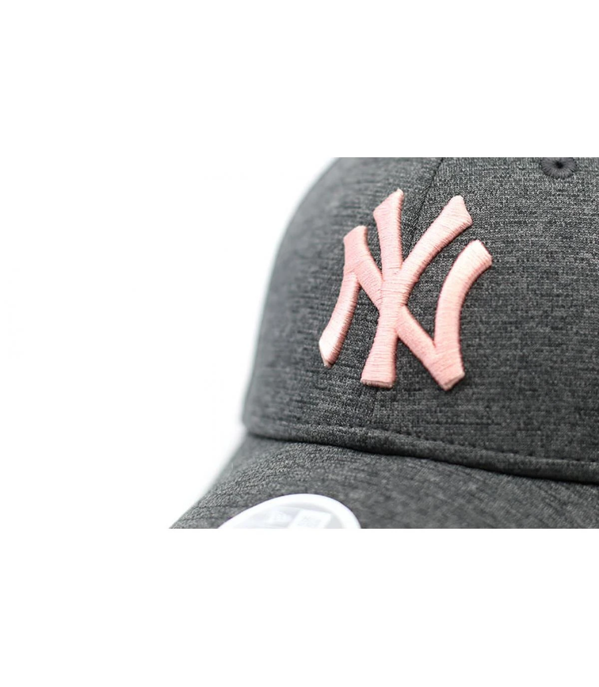 NEW ERA Casquette NY Woman Tech Jersey Gray Pink 5 NEW ERA Casquette NY Woman Tech Jersey Gray Pink – Image 3