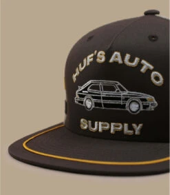 HUF Casquette Auto Supply Trucker Brown -Headict casquette auto supply trucker brown 2