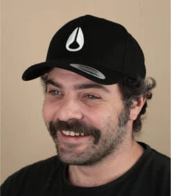 NIXON Casquette Deep Down Athletic Snapback Black White