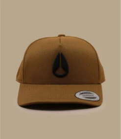 NIXON Casquette Deep Down Athletic Snapback Brown Black -Headict casquette deep down athletic snapback brown black 1