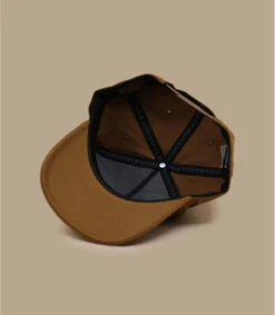 NIXON Casquette Deep Down Athletic Snapback Brown Black -Headict casquette deep down athletic snapback brown black 5
