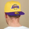 NEW ERA Casquette Lakers 59fifty Jaune -Headict casquette jaune lakers