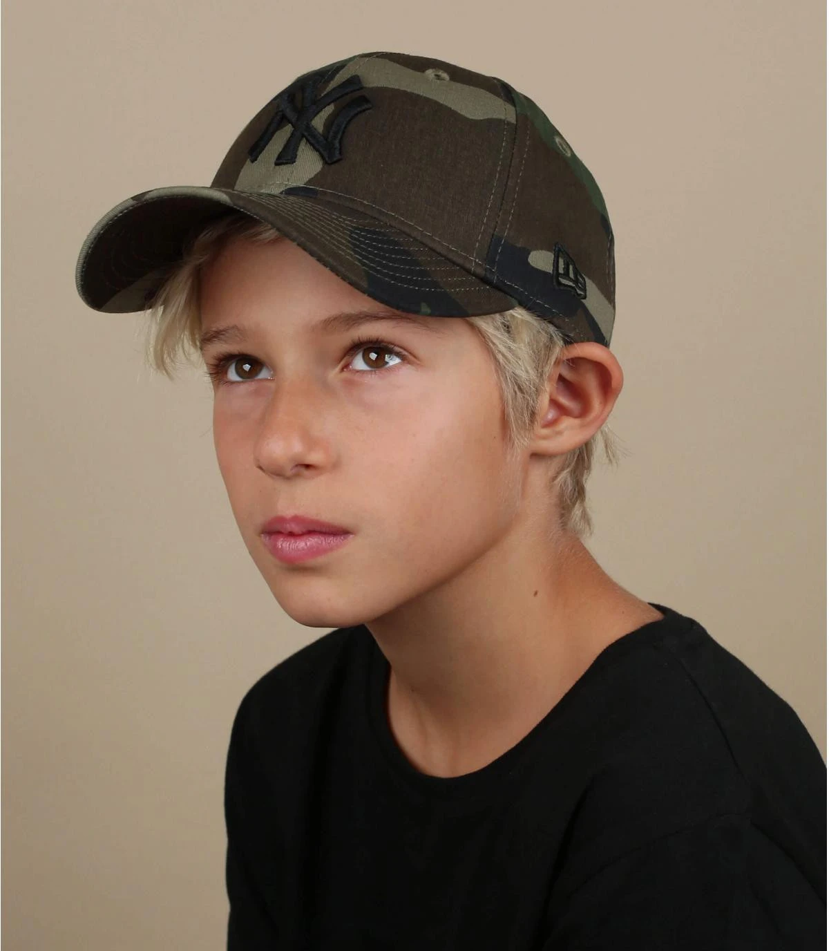 NEW ERA Casquette Kids NY League Ess 9Forty Camo Woodland 3 NEW ERA Casquette Kids NY League Ess 9Forty Camo Woodland