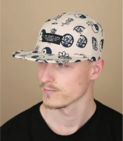 Casquette Louis 5 Panel Pink