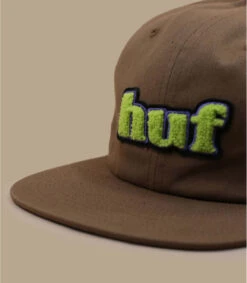 HUF Casquette Madison 6 Panel Rubber -Headict casquette madison 6 panel rubber 2