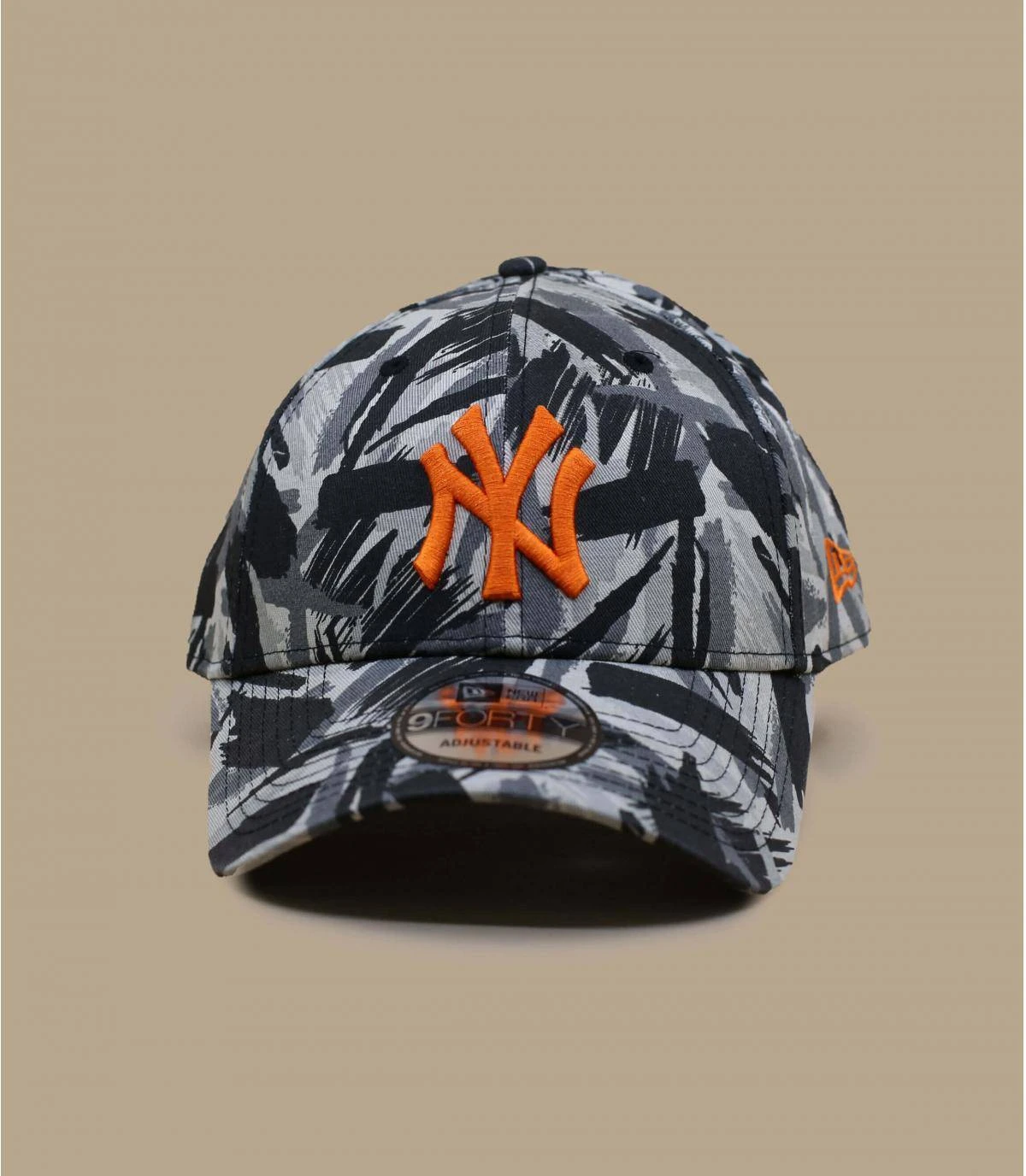 NEW ERA Casquette Seasonal Camo 940 NY Gray 4 NEW ERA Casquette Seasonal Camo 940 NY Gray – Image 2
