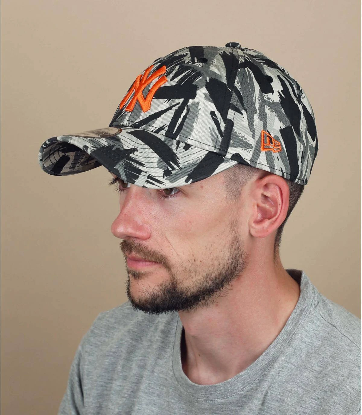 NEW ERA Casquette Seasonal Camo 940 NY Gray 3 NEW ERA Casquette Seasonal Camo 940 NY Gray