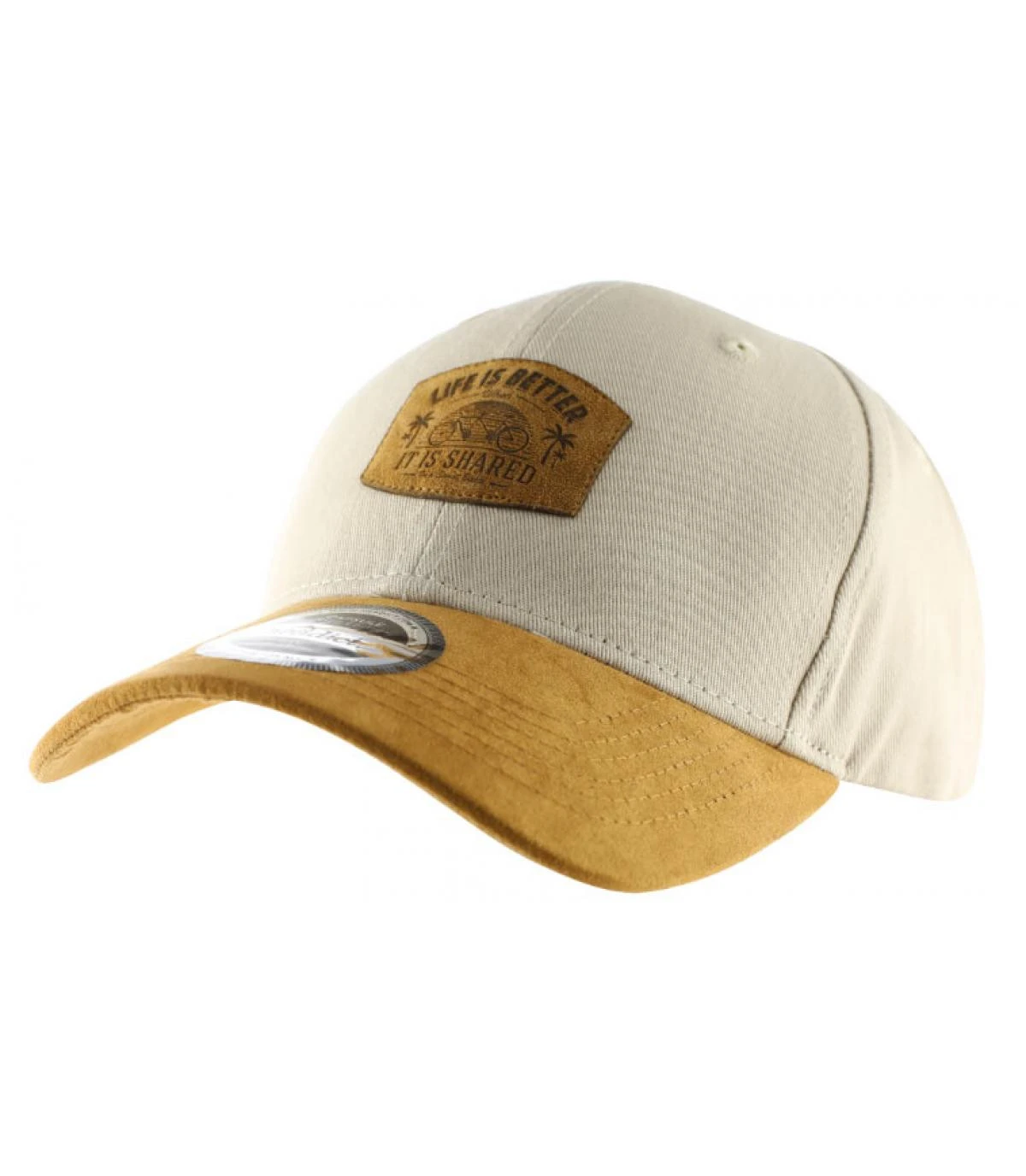 Curve Life Is Better Beige Brown 4 Curve Life Is Better Beige Brown – Image 2