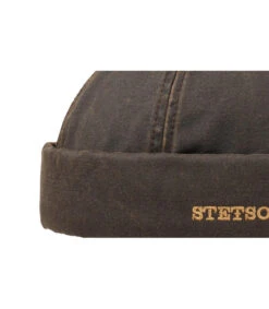 Stetson Docker CO/PE Brown 7 Stetson Docker CO/PE Brown -Headict docker co pe brownbonnet20docker20marron20coton