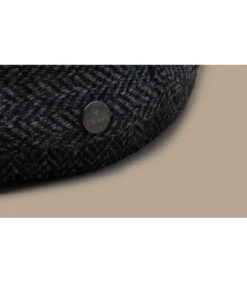 Driver Cap Herringbone Grey 7 Driver Cap Herringbone Grey -Headict driver cap herringbone greyberet20gris20laine