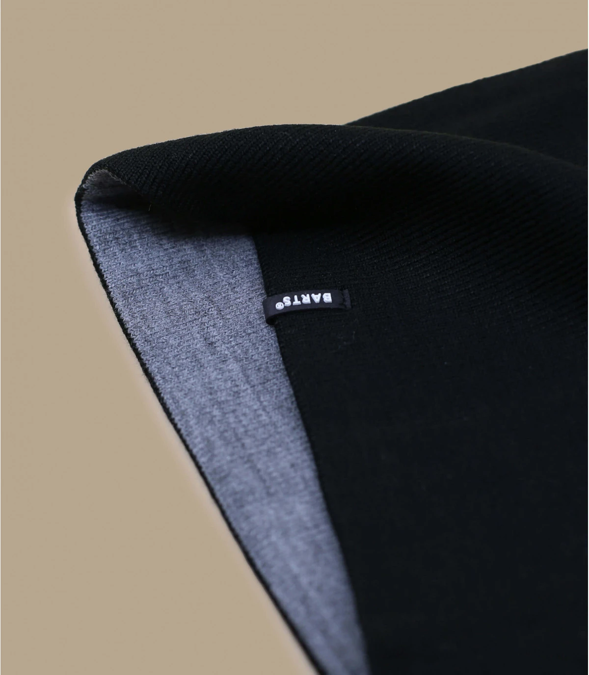 Barts Eclipse Beanie Reversible Black Grey 5 Barts Eclipse Beanie Reversible Black Grey – Image 3