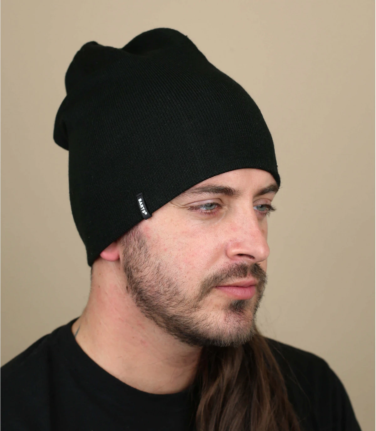 Barts Eclipse Beanie Reversible Black Grey 3 Barts Eclipse Beanie Reversible Black Grey