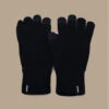 Barts Fine Knitted Touch Gloves Black 1 Barts Fine Knitted Touch Gloves Black -Headict fine knitted touch gloves black
