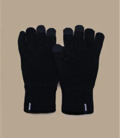 Barts Fine Knitted Touch Gloves Black