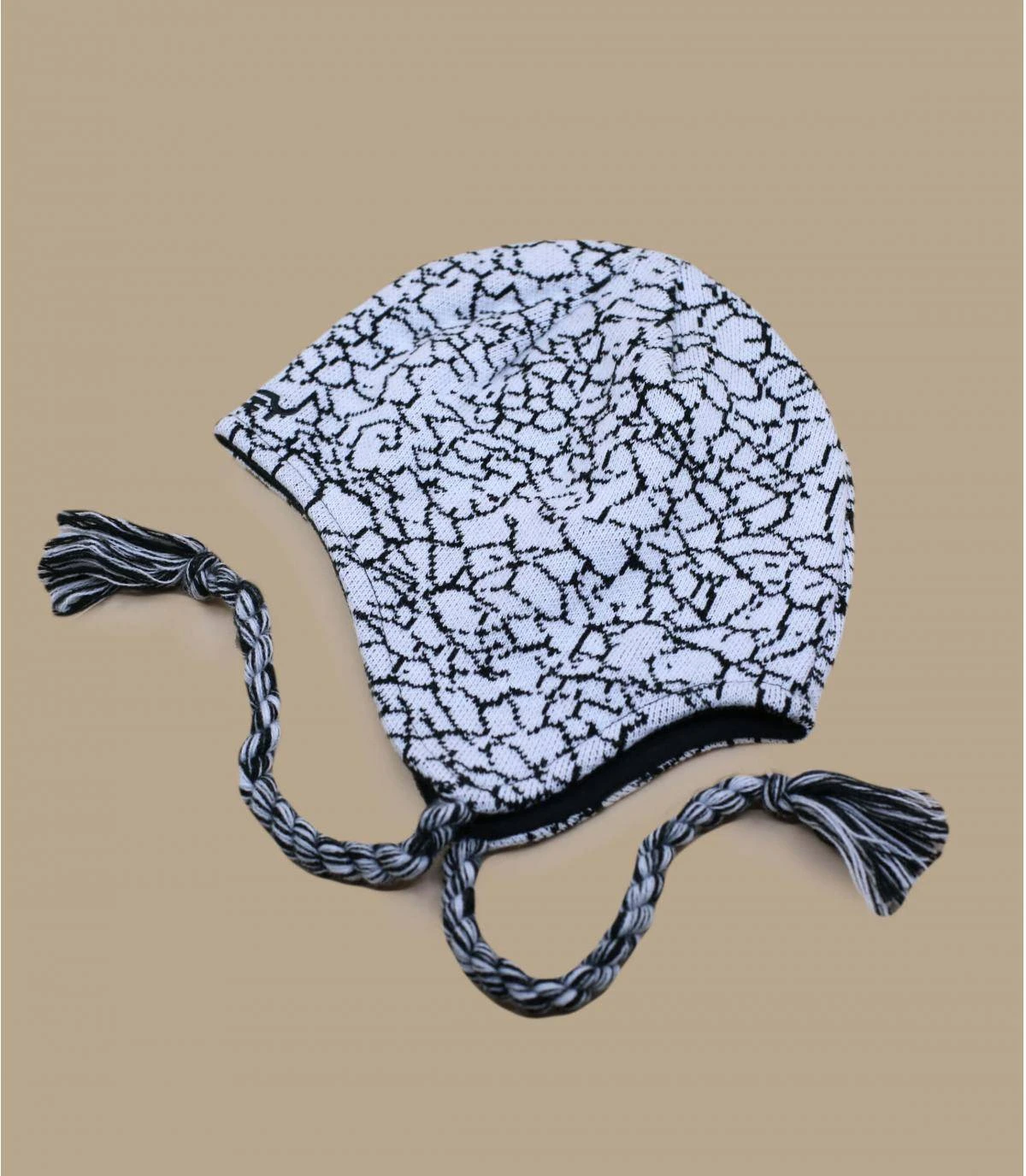 Oakley Flaps Beanie White Crackle Print 4 Oakley Flaps Beanie White Crackle Print – Image 2