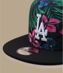 NEW ERA Floral 9Fifty Los Angeless Dodgers Black -Headict floral 9fifty los angeless dodgers black 2