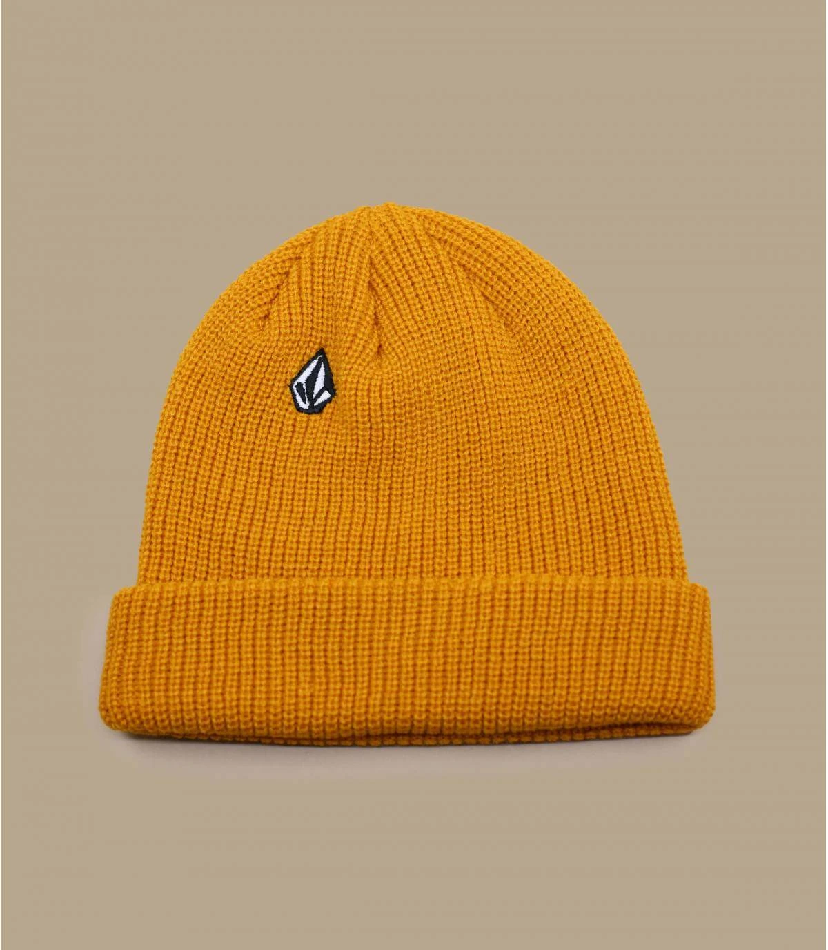 Volcom Full Stone Beanie Vintage Gold 4 Volcom Full Stone Beanie Vintage Gold – Image 2