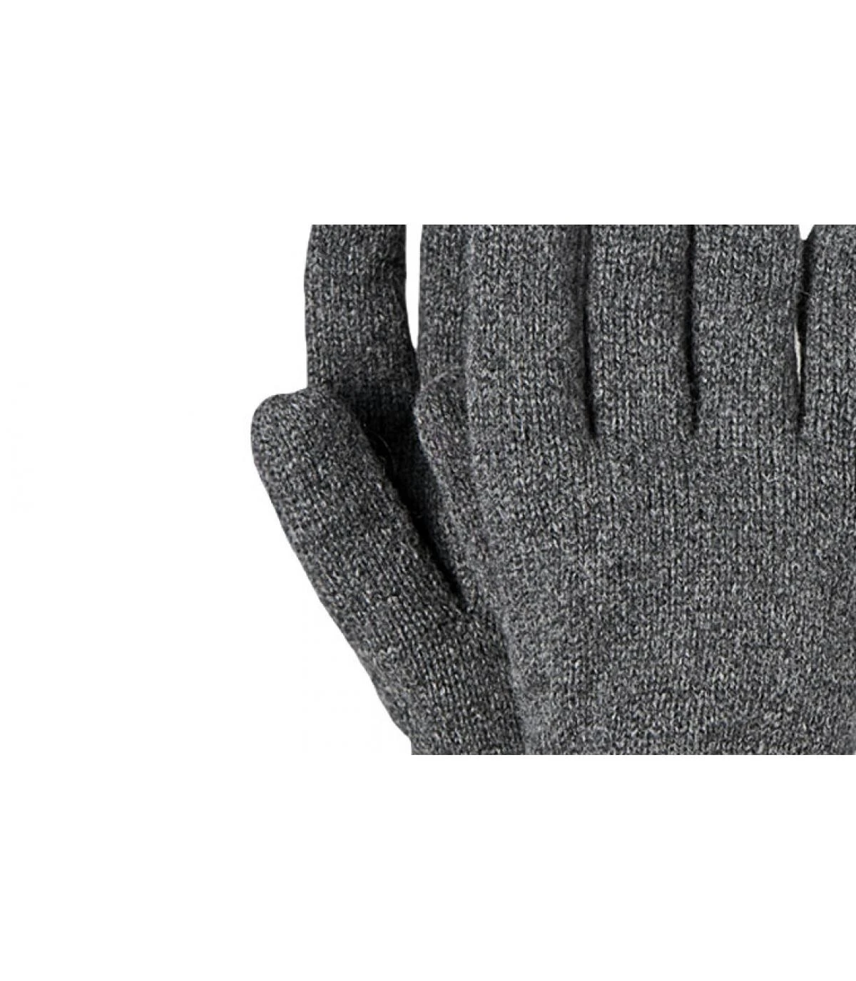 Barts Haakon Gloves Heather Grey 4 Barts Haakon Gloves Heather Grey – Image 2