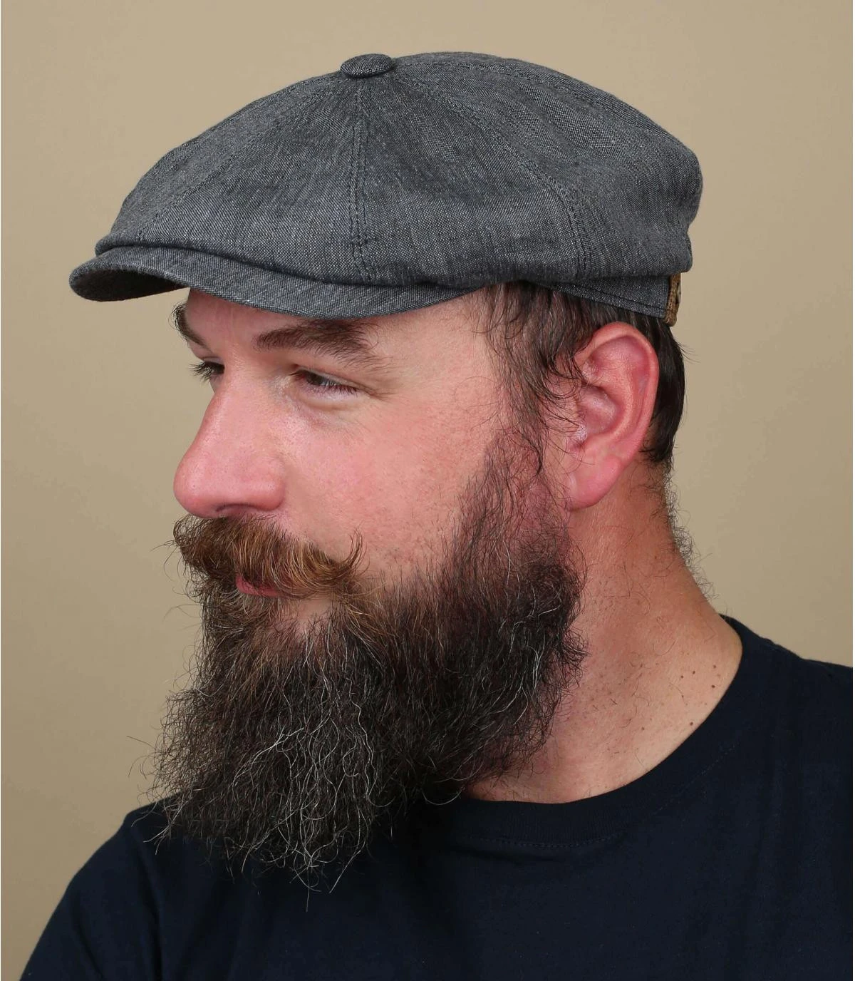 Stetson Hatteras Linen Dark Grey 3 Stetson Hatteras Linen Dark Grey