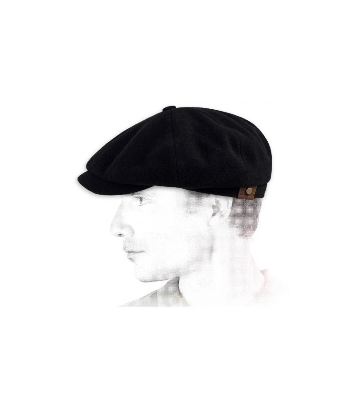 Stetson Hatteras Noire Wool/cashmere 5 Stetson Hatteras Noire Wool/cashmere – Image 3