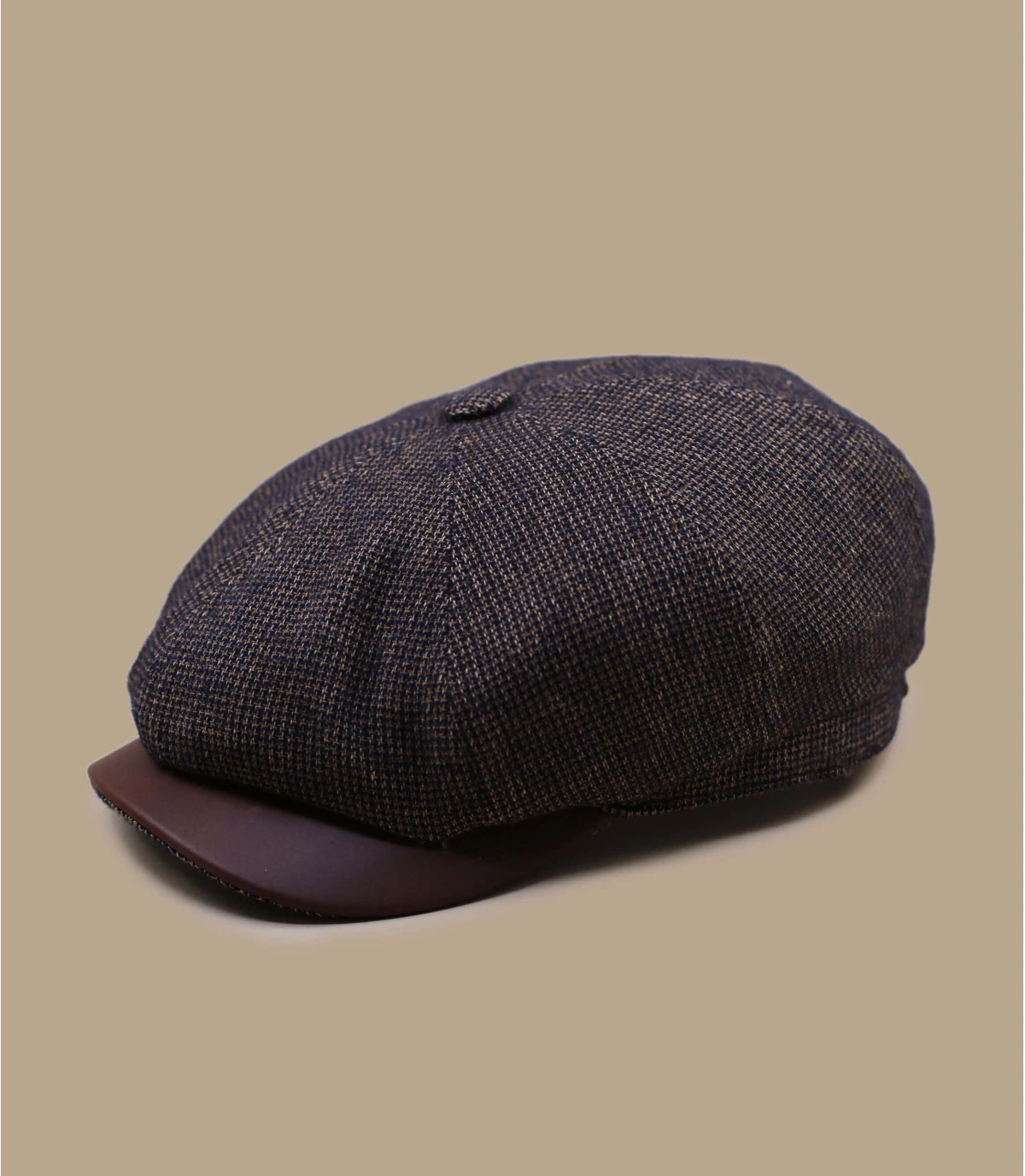 Stetson Hatteras Wool Cotton Brown Blue 4 Stetson Hatteras Wool Cotton Brown Blue â Image 2