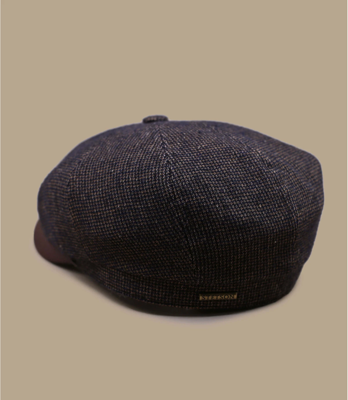 Stetson Hatteras Wool Cotton Brown Blue 3 Stetson Hatteras Wool Cotton Brown Blue