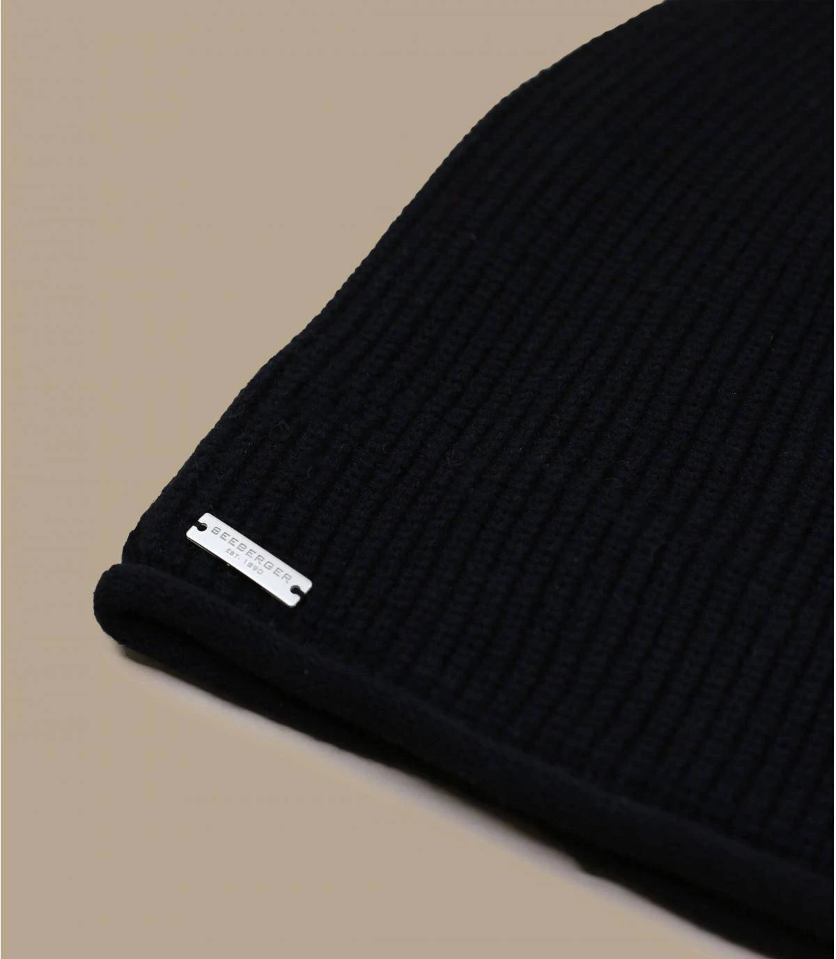 Seeberger Headsock In Recycled Yarn Black 4 Seeberger Headsock In Recycled Yarn Black – Image 2