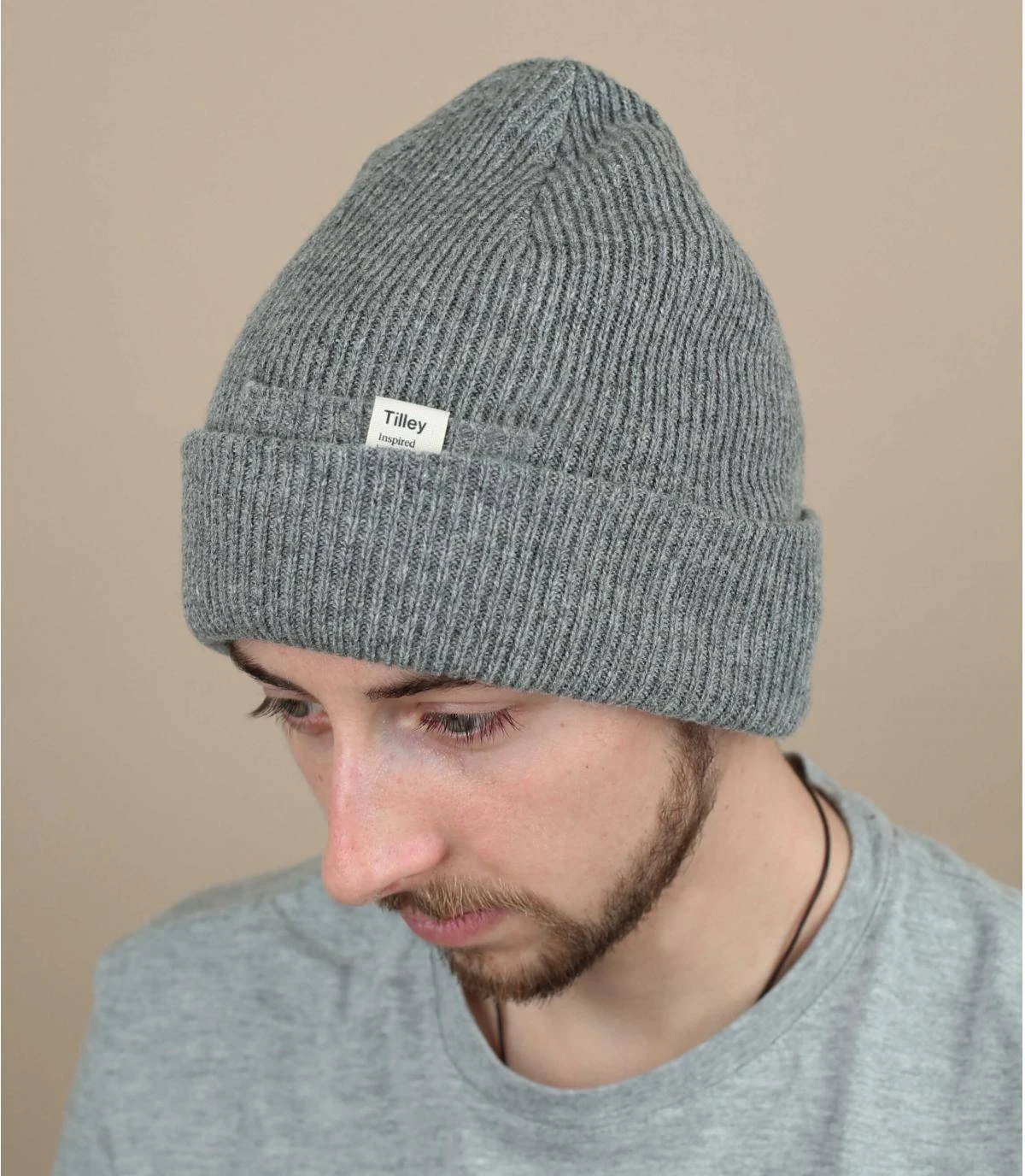 Tilley Merino Beanie Greymix 3 Tilley Merino Beanie Greymix