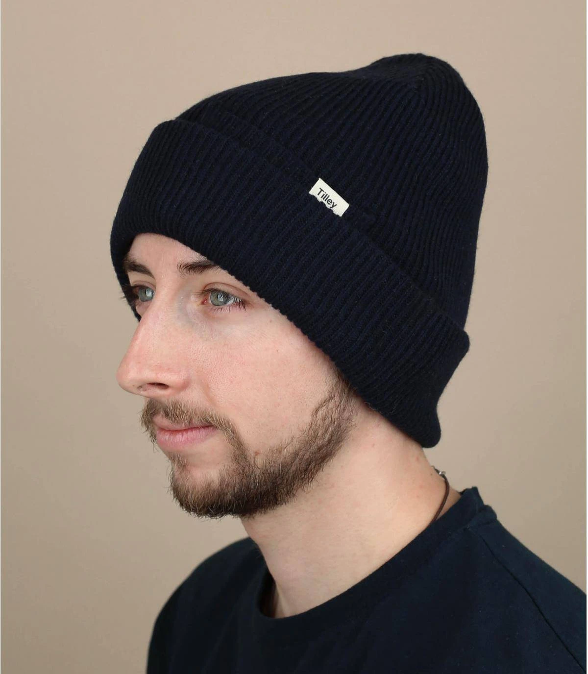 Tilley Merino Beanie Navy 3 Tilley Merino Beanie Navy