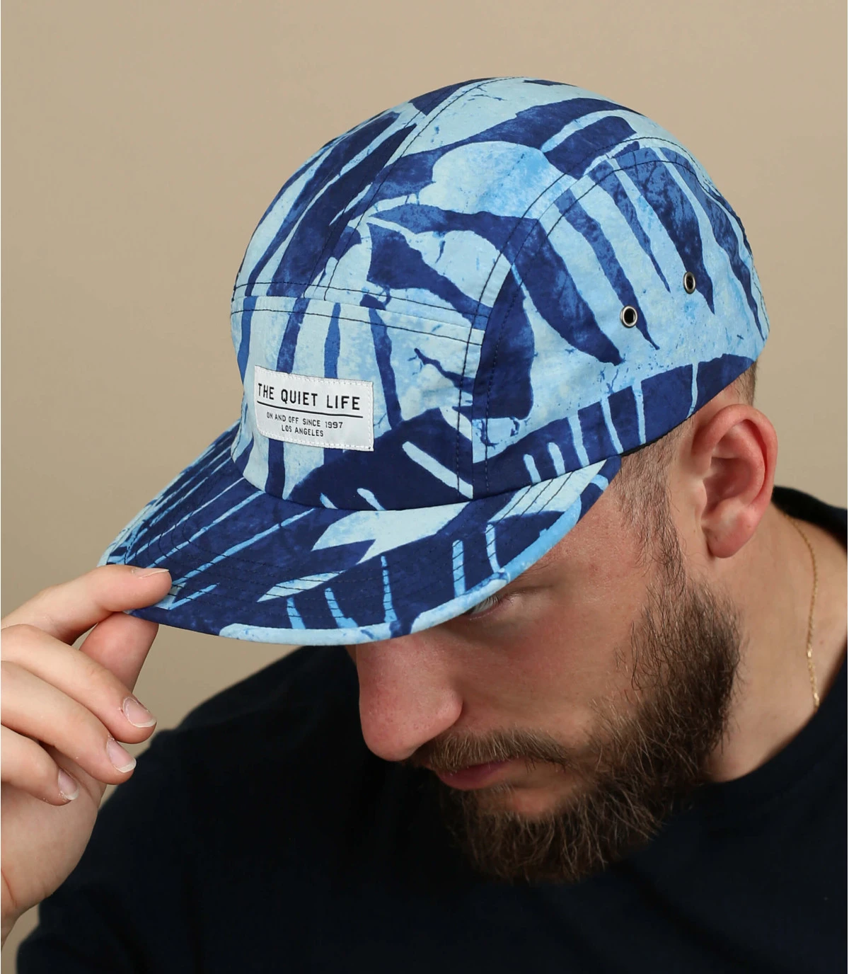 Monoprint 5 Panel Blue 3 Monoprint 5 Panel Blue