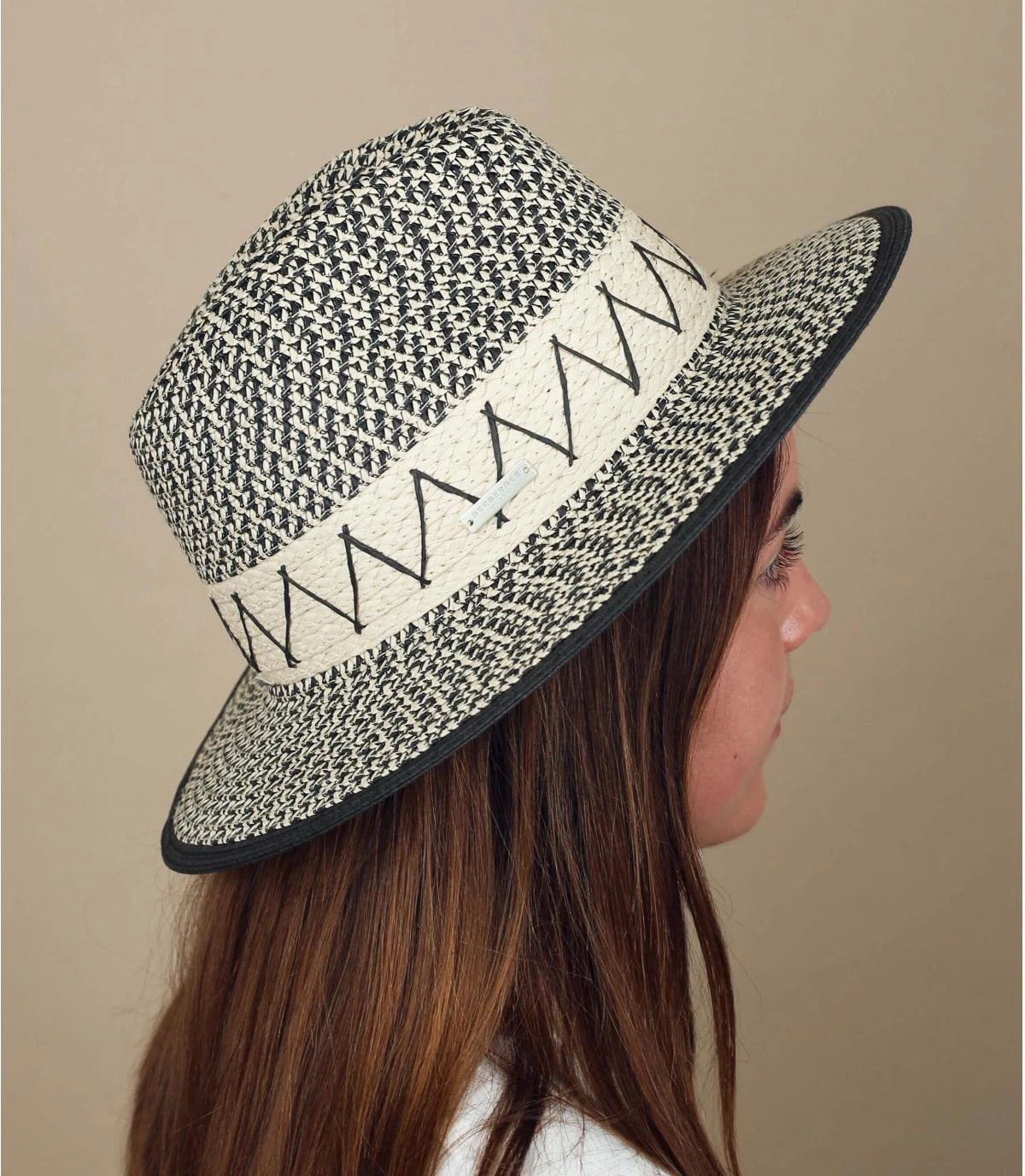 Seeberger Paper Fedora Zigzag 3 Seeberger Paper Fedora Zigzag
